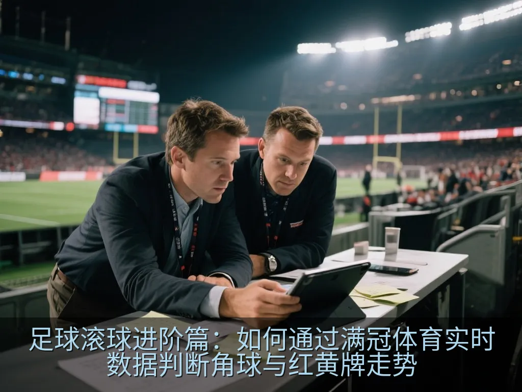 足球滚球进阶篇：如何通过满冠体育实时数据判断角球与红黄牌走势